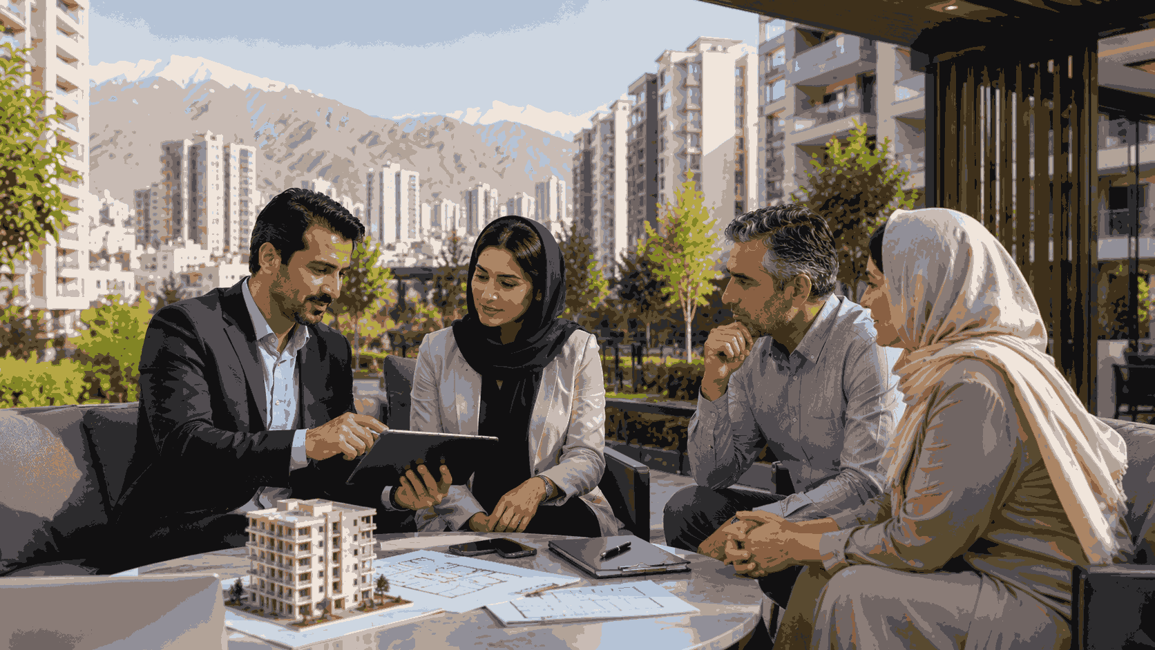 	مصاحبه با داوطلبان مدیریت ساختمان برای انتخاب بهترین گزینه